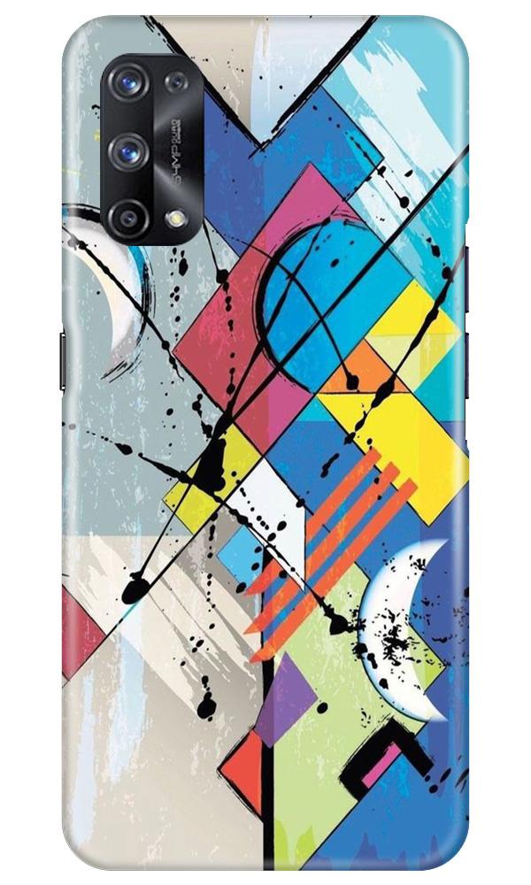 Modern Art Case for Realme X7 (Design No. 235)