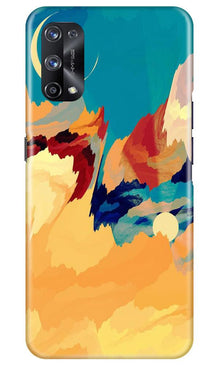 Modern Art Mobile Back Case for Realme X7 Pro (Design - 236)