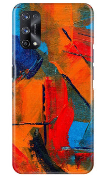 Modern Art Mobile Back Case for Realme X7 Pro (Design - 237)