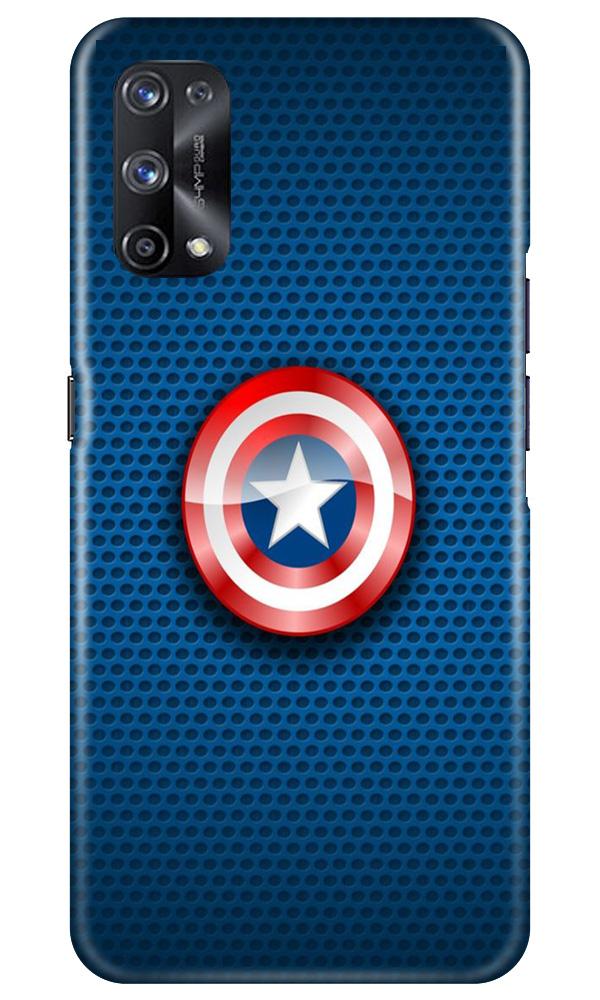 Captain America Shield Case for Realme X7 (Design No. 253)