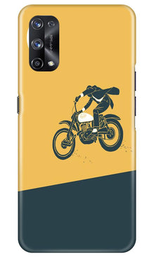 Bike Lovers Mobile Back Case for Realme X7 (Design - 256)