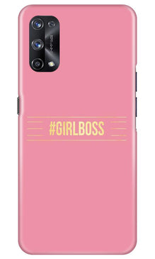 Girl Boss Pink Mobile Back Case for Realme X7 (Design - 263)