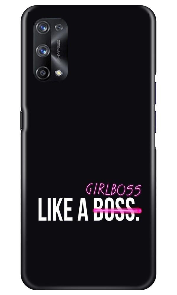 Like a Girl Boss Case for Realme X7 (Design No. 265)
