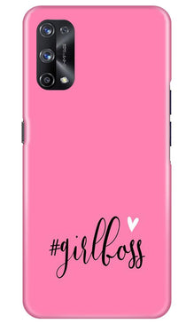 Girl Boss Pink Mobile Back Case for Realme X7 (Design - 269)