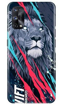 Lion Mobile Back Case for Realme X7 (Design - 278)