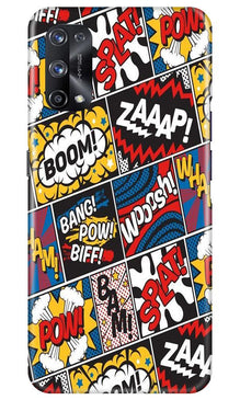 Boom Mobile Back Case for Realme X7 (Design - 302)