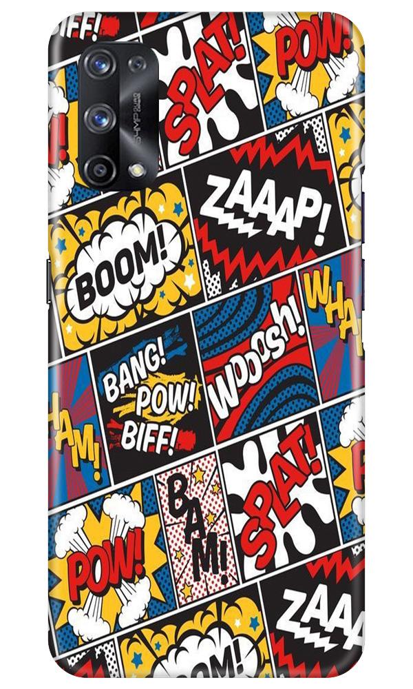Boom Mobile Back Case for Realme X7 Pro (Design - 302)