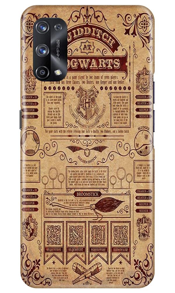 Hogwarts Mobile Back Case for Realme X7 (Design - 304)