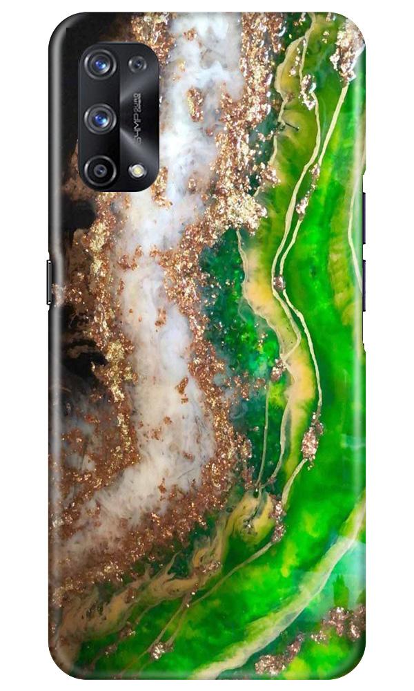 Marble Texture Mobile Back Case for Realme X7 (Design - 307)