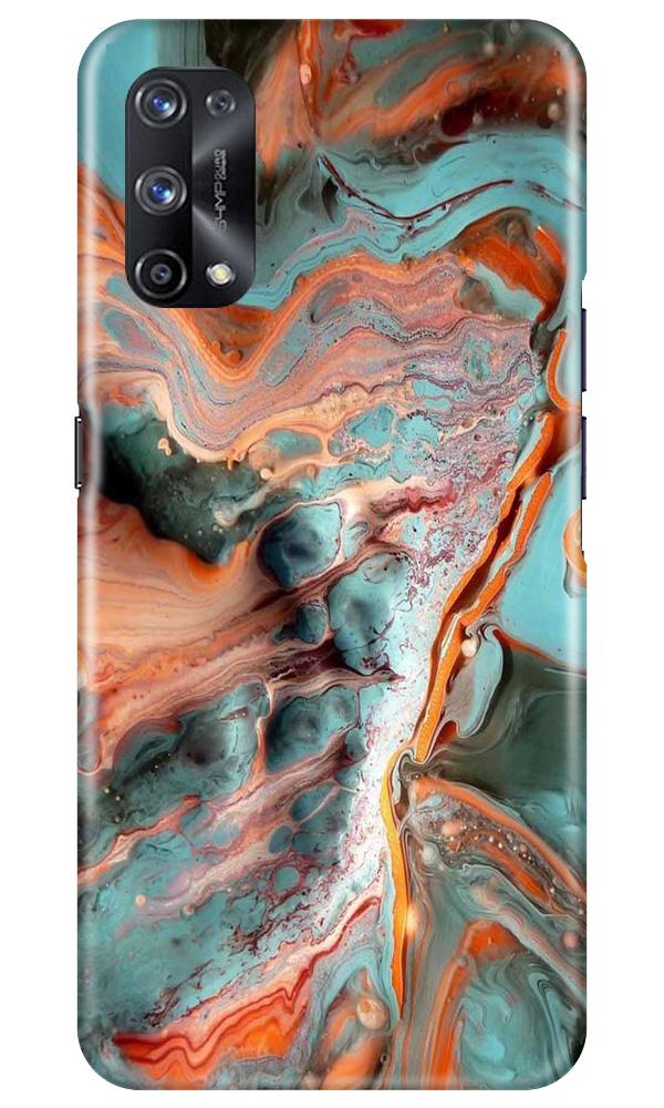 Marble Texture Mobile Back Case for Realme X7 (Design - 309)