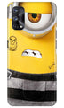 Minion Mobile Back Case for Realme X7 (Design - 324)