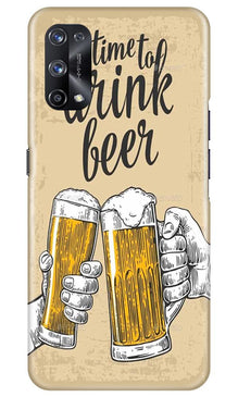 Drink Beer Mobile Back Case for Realme X7 Pro (Design - 328)