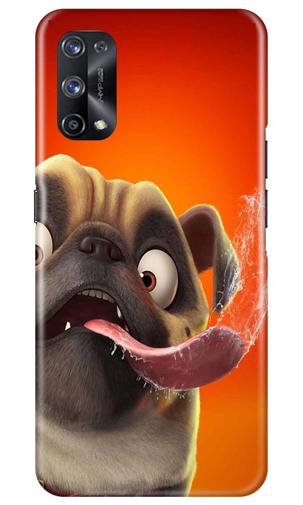 Dog Mobile Back Case for Realme X7 Pro (Design - 343)