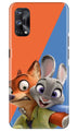 Cartoon Mobile Back Case for Realme X7 Pro (Design - 346)