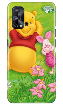 Winnie The Pooh Mobile Back Case for Realme X7 Pro (Design - 348)