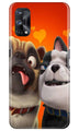 Dog Puppy Mobile Back Case for Realme X7 Pro (Design - 350)
