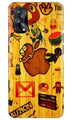 Wooden Texture Mobile Back Case for Realme X7 (Design - 367)