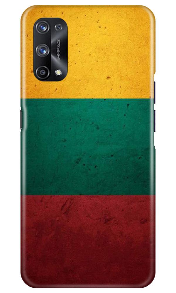 Color Pattern Mobile Back Case for Realme X7 Pro (Design - 374)