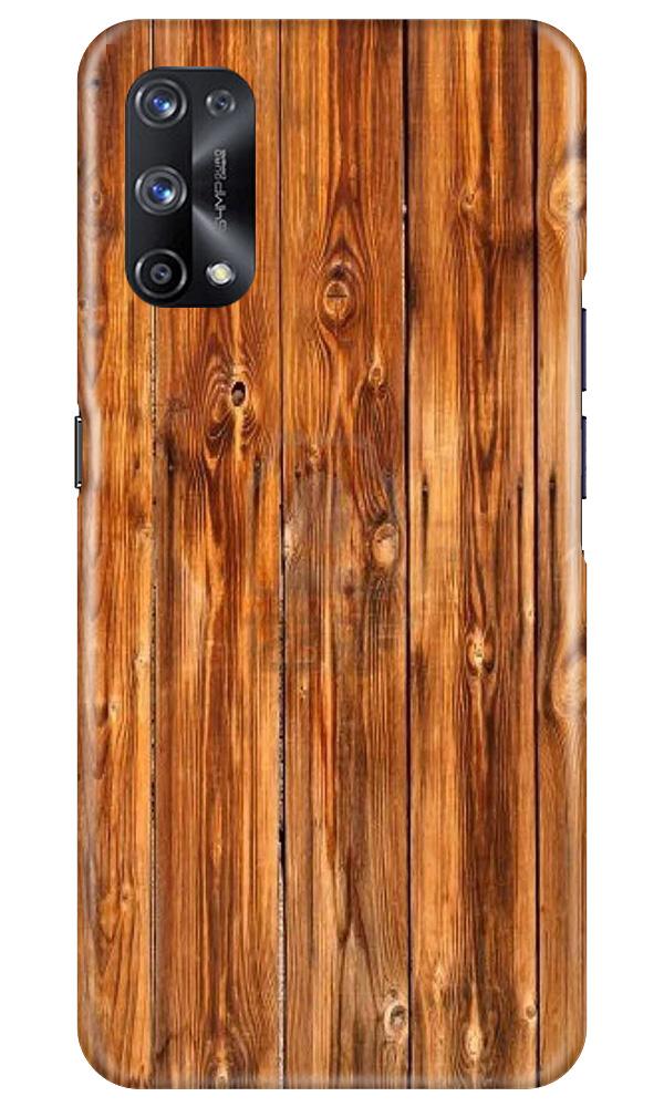 Wooden Texture Mobile Back Case for Realme X7 (Design - 376)