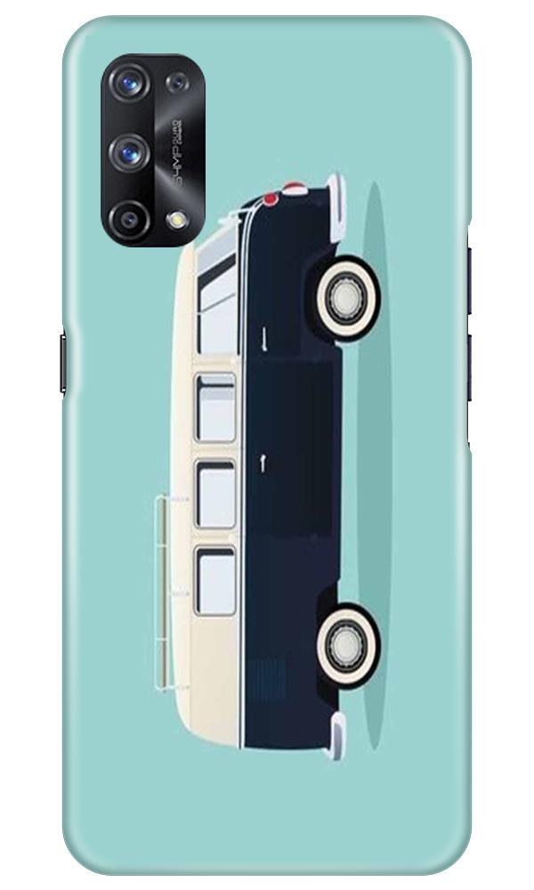 Travel Bus Mobile Back Case for Realme X7 (Design - 379)
