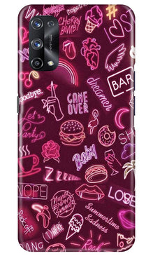 Party Theme Mobile Back Case for Realme X7 (Design - 392)