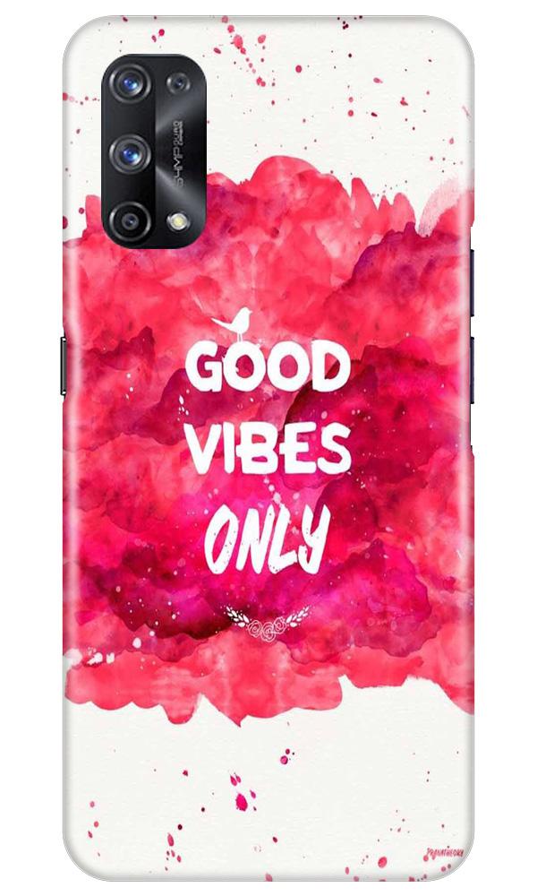 Good Vibes Only Mobile Back Case for Realme X7 Pro (Design - 393)