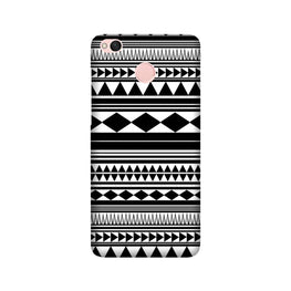 Black white Pattern Case for Redmi 4