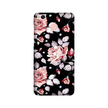 Pink rose Mobile Back Case for Redmi 4 (Design - 12)