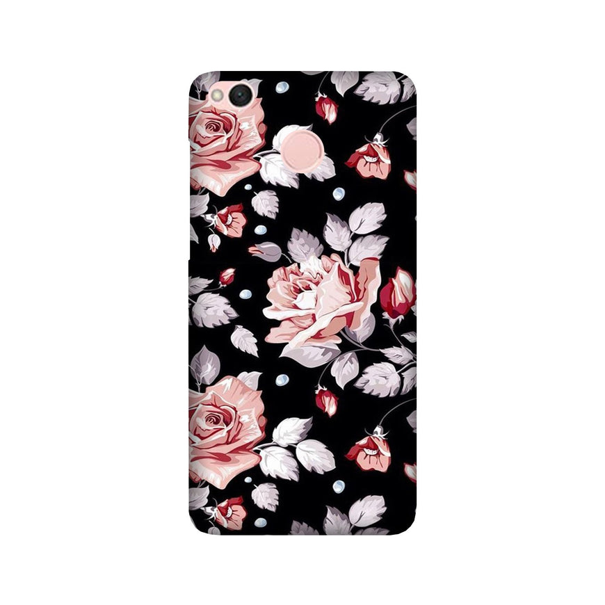 Pink rose Case for Redmi 4