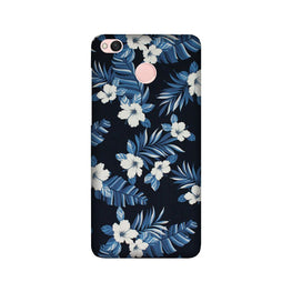 White flowers Blue Background2 Case for Redmi 4