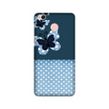 White dots Butterfly Case for Redmi 4