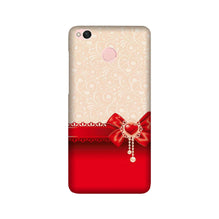 Gift Wrap3 Mobile Back Case for Redmi 4 (Design - 36)