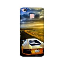 Car lovers Mobile Back Case for Redmi 4 (Design - 46)