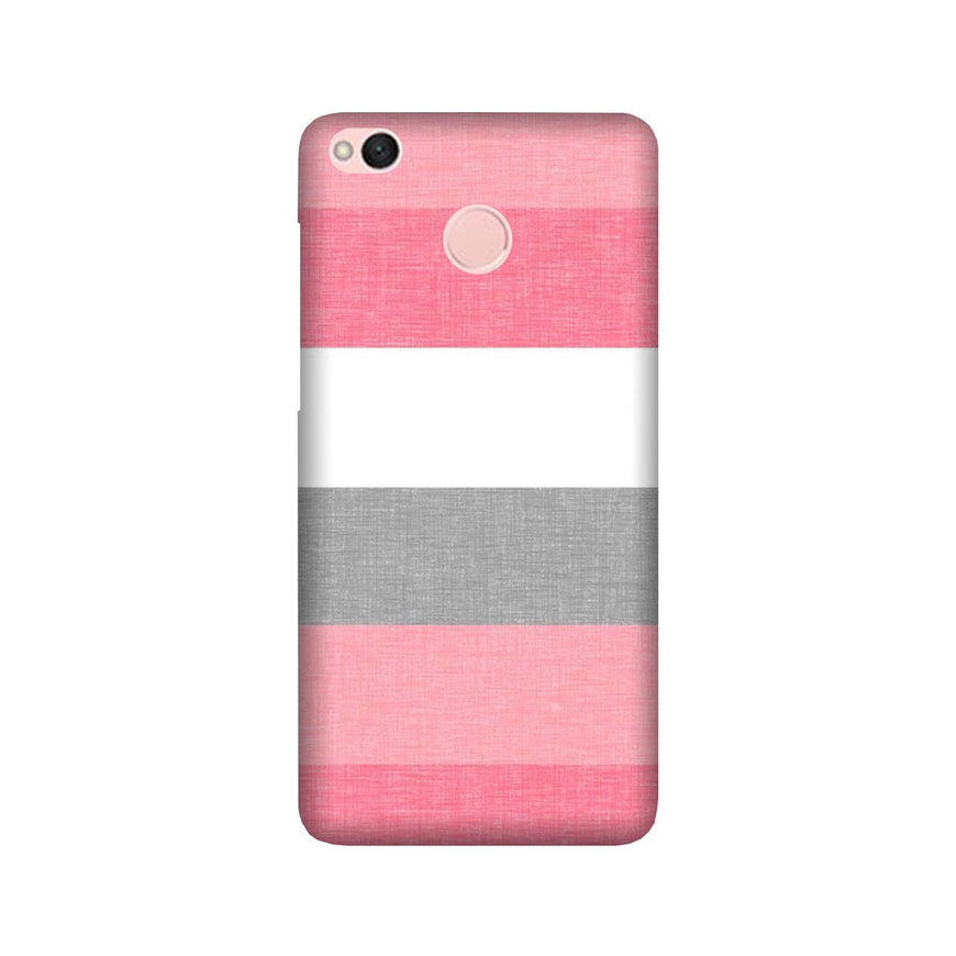 Pink white pattern Case for Redmi 4