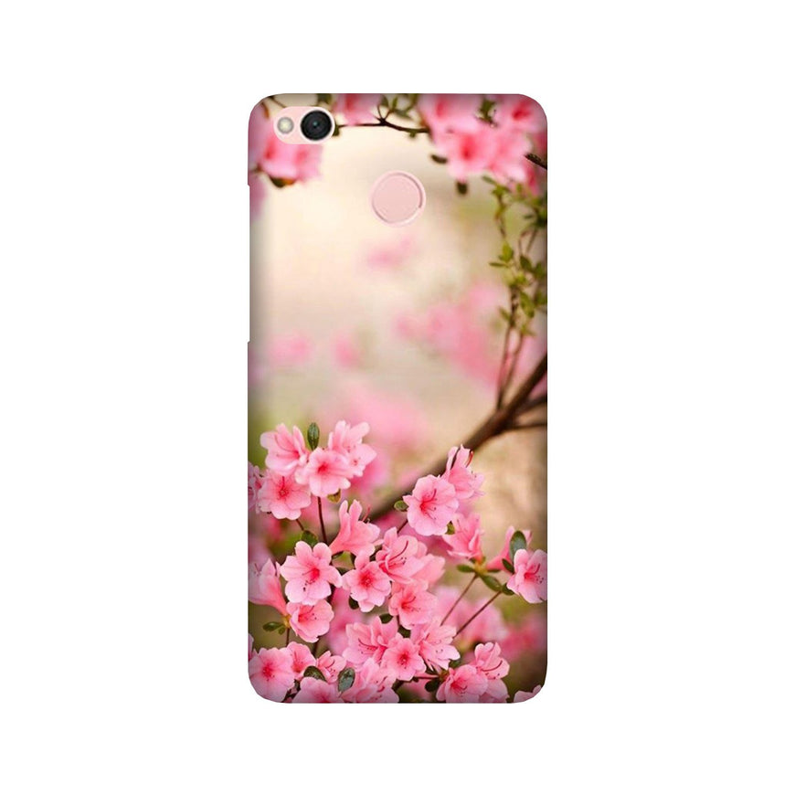 Pink flowers Case for Redmi 4