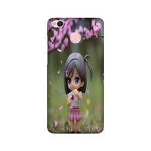Cute Girl Mobile Back Case for Redmi 4 (Design - 92)