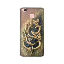 Lord Ganesha Mobile Back Case for Redmi 4 (Design - 100)