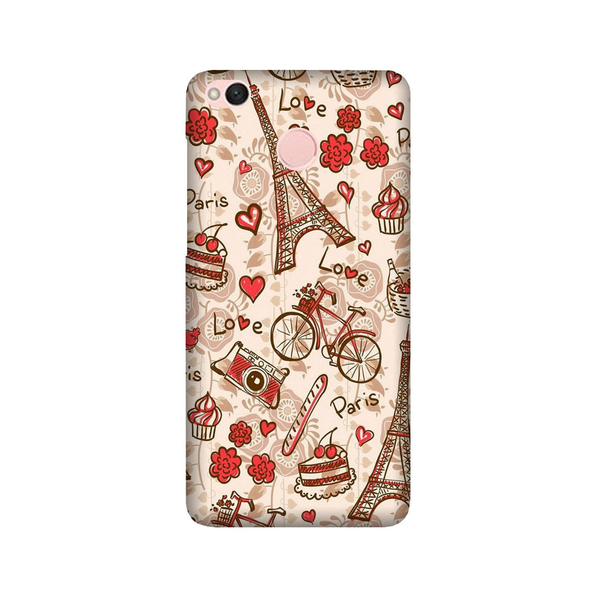 Love Paris Case for Redmi 4  (Design - 103)