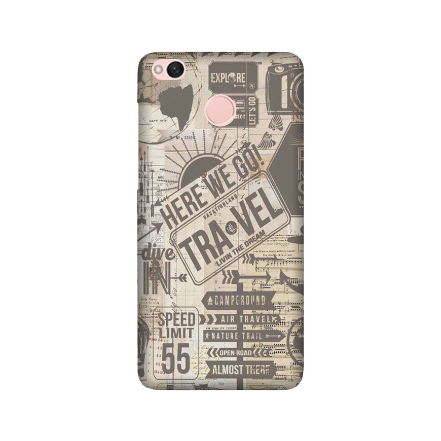 Travel Case for Redmi 4  (Design - 104)