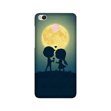 Love Couple Mobile Back Case for Redmi 4  (Design - 109)