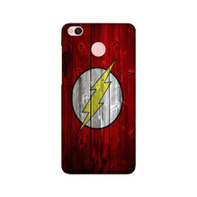 Flash Superhero Mobile Back Case for Redmi 4  (Design - 116)