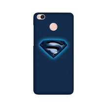 Superman Superhero Mobile Back Case for Redmi 4  (Design - 117)