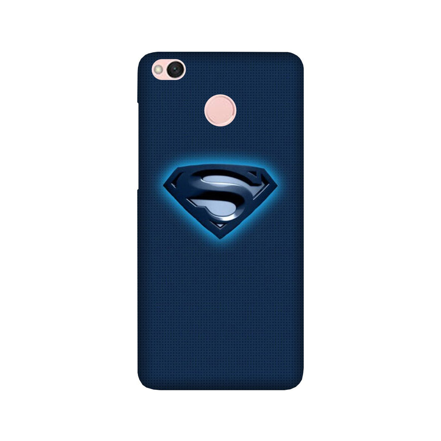 Superman Superhero Case for Redmi 4  (Design - 117)
