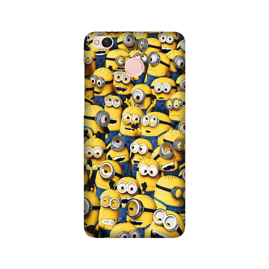Minions Case for Redmi 4  (Design - 126)