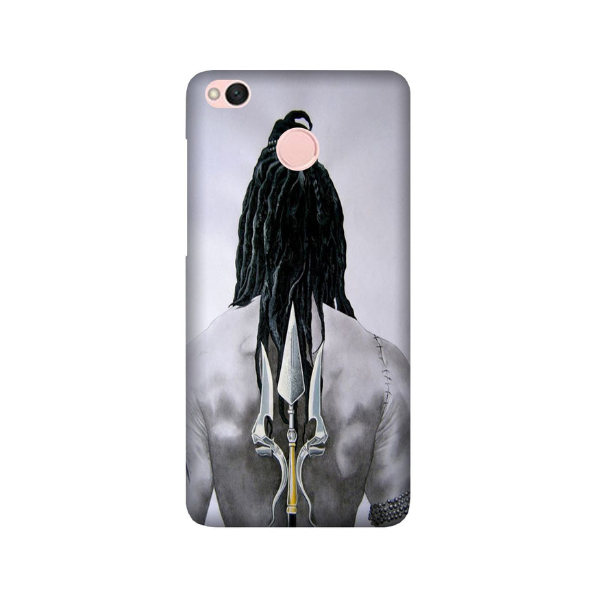 Lord Shiva Case for Redmi 4  (Design - 135)