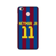 Neymar Jr Mobile Back Case for Redmi 4  (Design - 162)