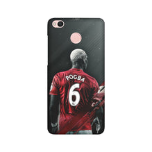 Pogba Mobile Back Case for Redmi 4  (Design - 167)