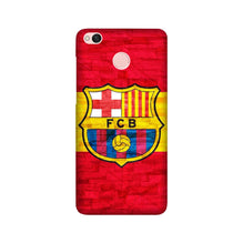 FCB Football Mobile Back Case for Redmi 4  (Design - 174)