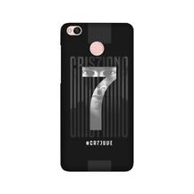 Cristiano Mobile Back Case for Redmi 4  (Design - 175)