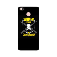 Winner Winner Chicken Dinner Mobile Back Case for Redmi 4  (Design - 178)